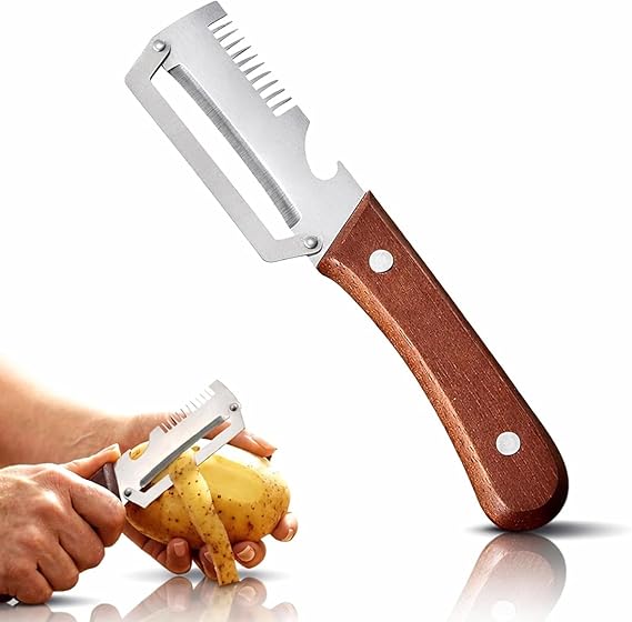 Kitchen multifunctional vegetable peeler 3 in 1 (PACK OF 1) - CL-JA-9194