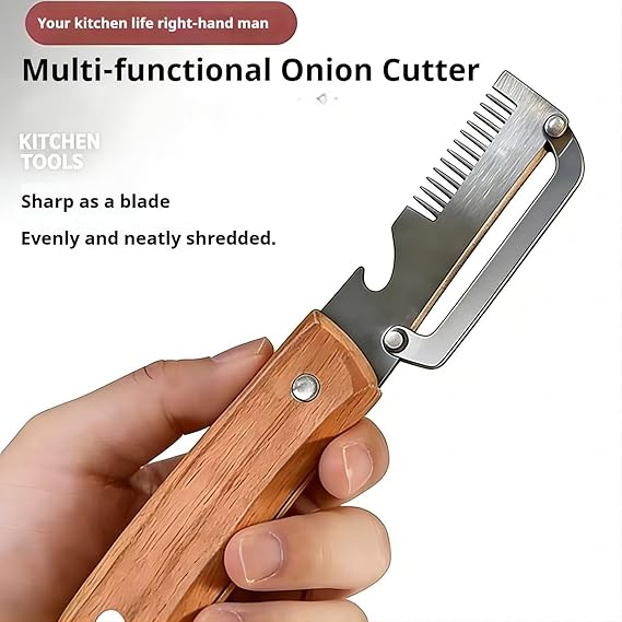 Kitchen multifunctional vegetable peeler 3 in 1 (PACK OF 1) - CL-JA-9194