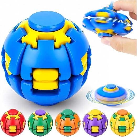 Rotating Magic Bean Intelligence Ball Puzzle Toy (PACK OF 1)