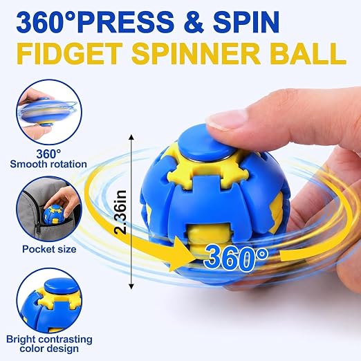 Rotating Magic Bean Intelligence Ball Puzzle Toy (PACK OF 1)
