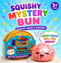 Premium Rare Cute Bun Squishy Dumpling with Steamer Basket