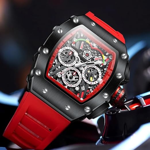 Luxury Watch For Men Fashion Leisure Business Origin Chronograph Calendar Sports Waterproof Quartz Watches